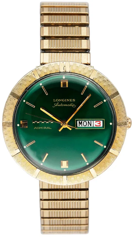 Longines 36mm Stainless steel Green
