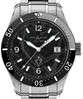 Montblanc Iced Sea MB129371 Stainless steel Black