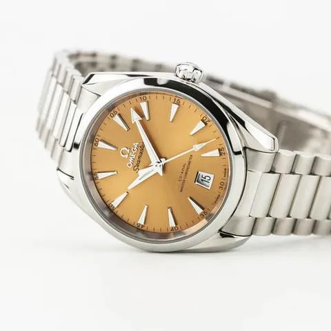 Omega Aqua Terra 220.10.38.20.12.001 38mm Stainless steel Orange