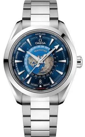 Omega Aqua Terra 220.10.43.22.03.001 43mm Stainless steel Blue