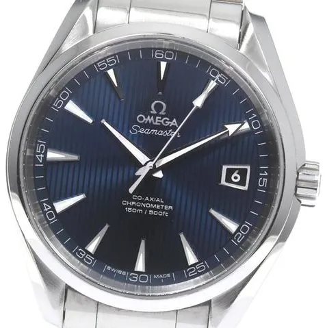 Omega Aqua Terra 231.10.42.21.03.001 42mm Stainless steel Blue