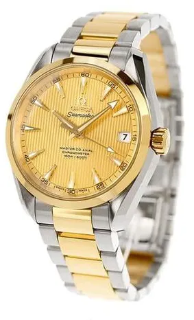 Omega Aqua Terra 231.20.39.21.08.001 46mm Yellow gold and stainless steel Gold