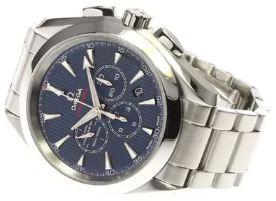 Omega Aqua Terra 522.10.44.50.03.001 44mm Stainless steel Blue 2