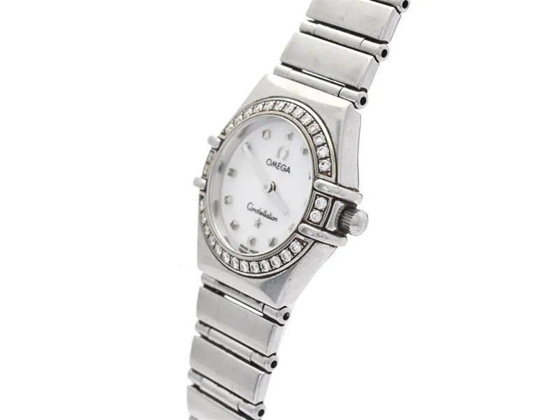 Omega Constellation ST 895.1243 22.5mm Stainless steel and Diamond Mother-of-pearl 1