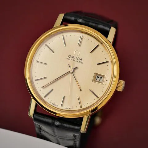 Omega Genève 166.0202 35mm Yellow gold and stainless steel Gold