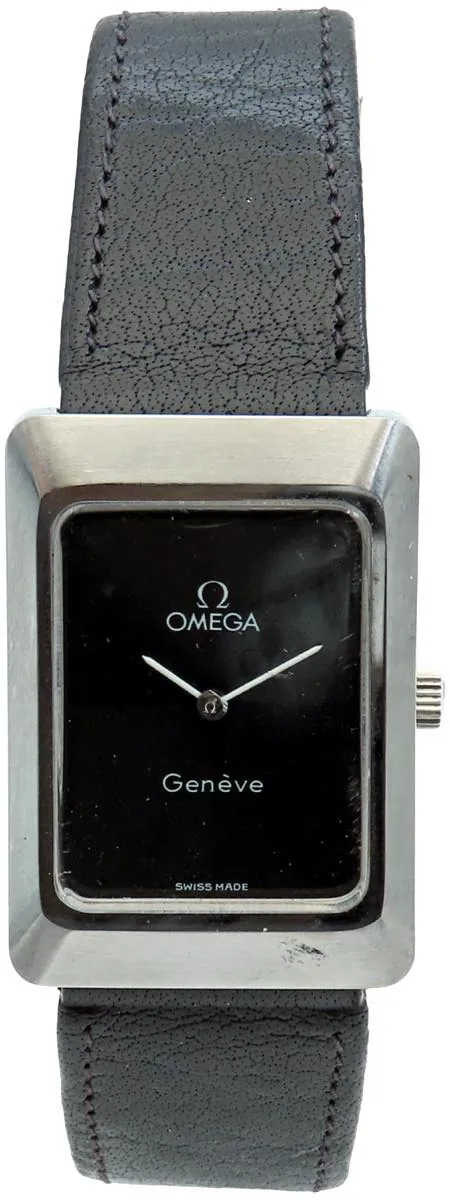 Omega Genève ST 511.0476.625 24mm Stainless steel Black and grey