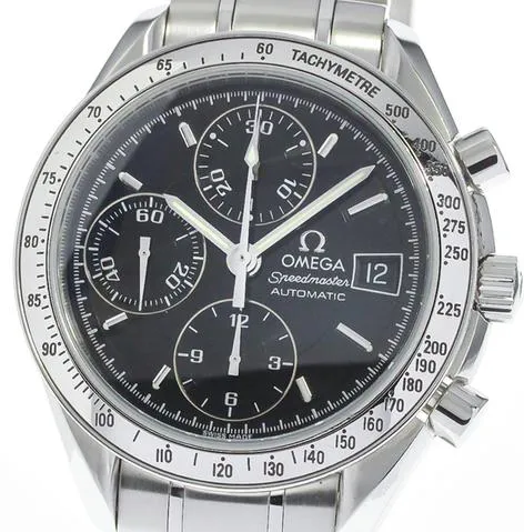 Omega Speedmaster Date 3513.50 38mm Stainless steel Black