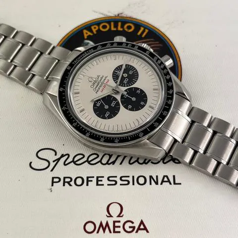 Omega Speedmaster Moon watch 3569.31.00 42mm Stainless steel White 2