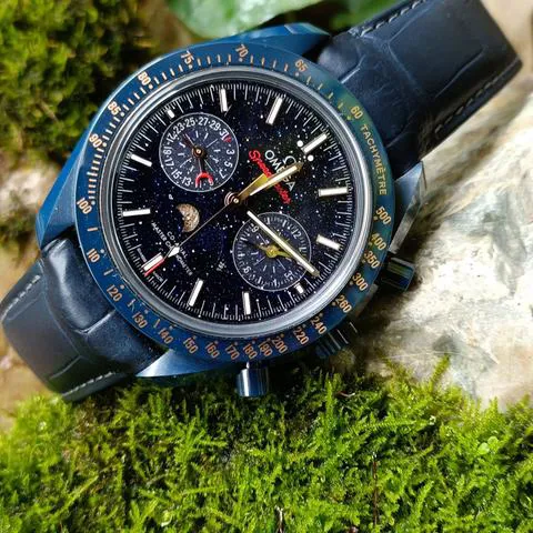 Omega Speedmaster Professional Moonwatch 304.93.44.52.03.002 44.5mm Ceramic Blue 1