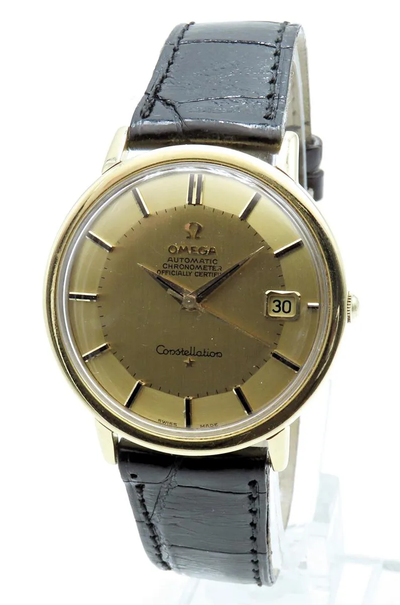 Omega Constellation 36mm Yellow gold Champagne