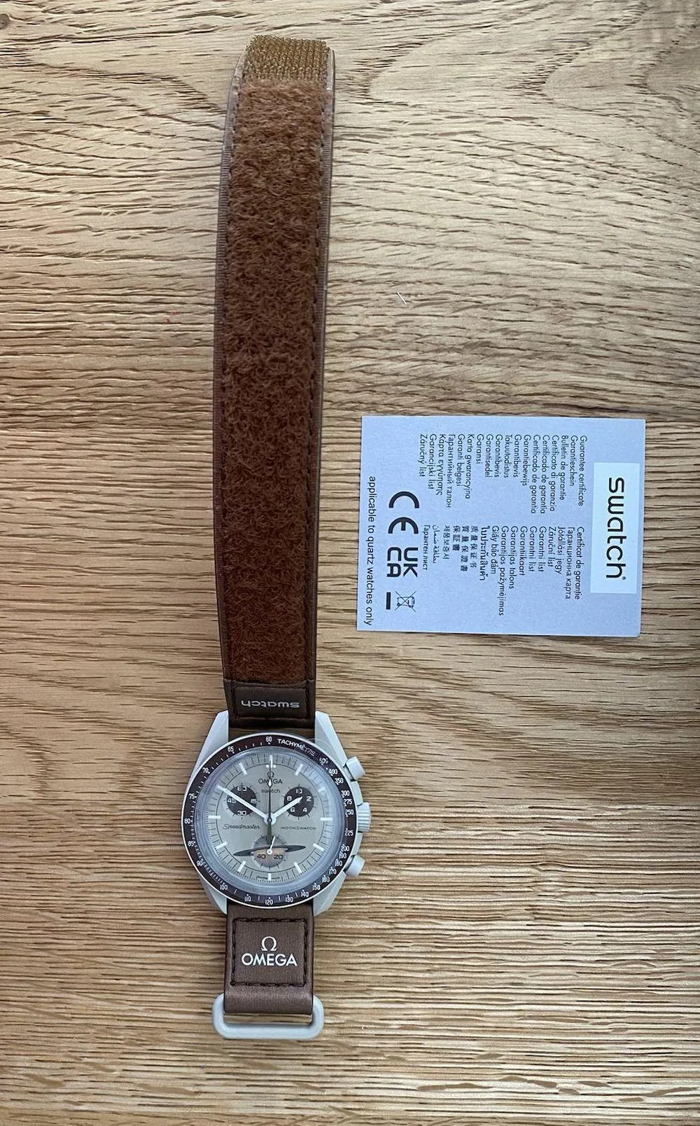 Swatch Moonswatch Brown 2