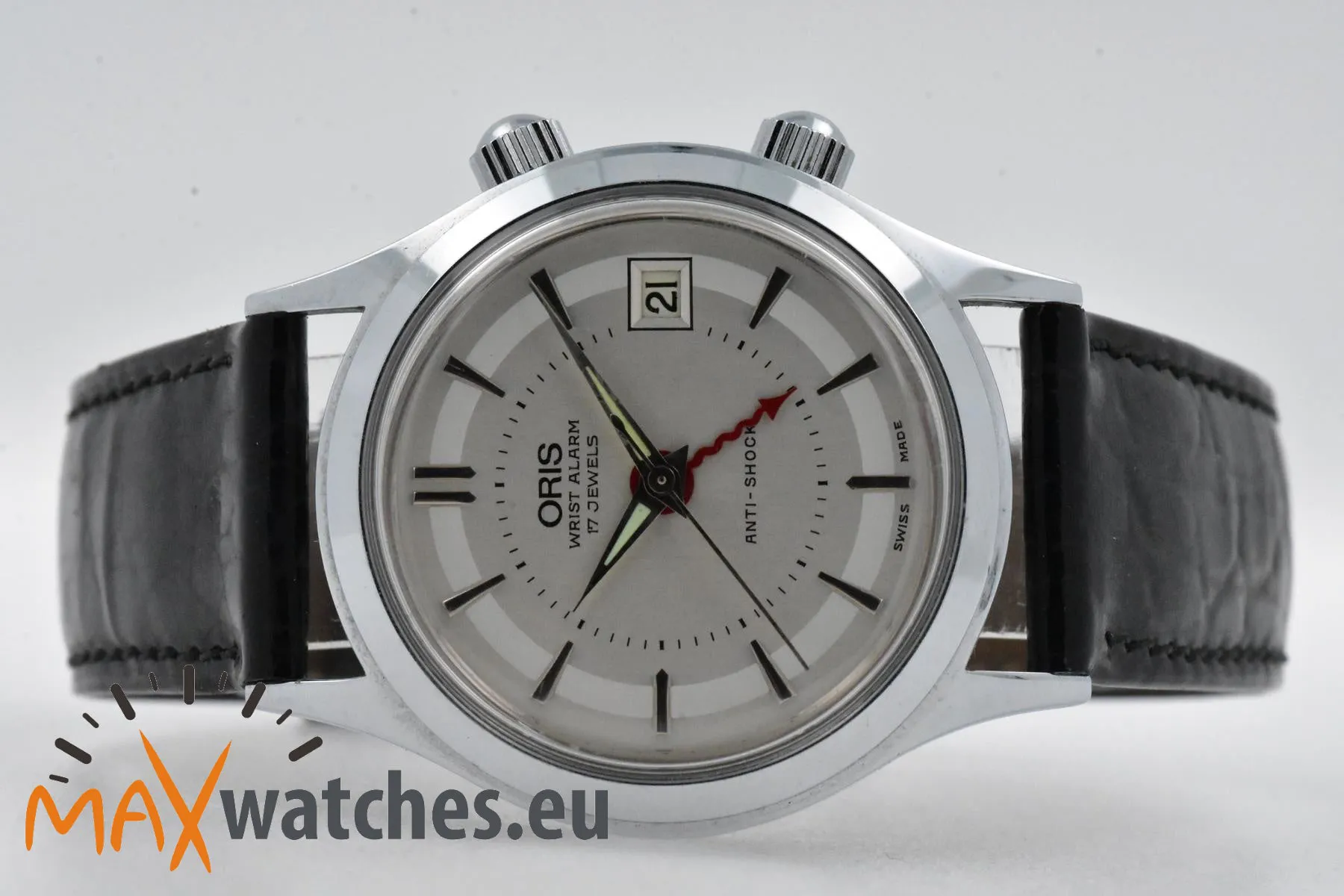 Oris 34mm Stainless steel Silver