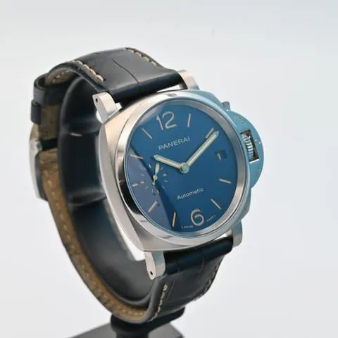 Panerai Luminor Due PAM 00926 38mm Titanium Blue 2