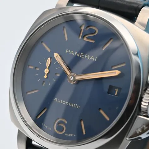 Panerai Luminor Due PAM 00926 38mm Titanium Blue 4