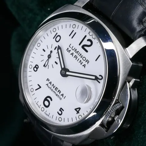 Panerai Luminor PAM 00049 40mm Stainless steel White 8