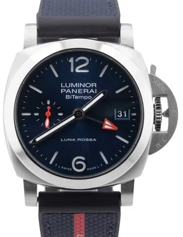 Panerai Luminor PAM01404 40mm Stainless steel Blue