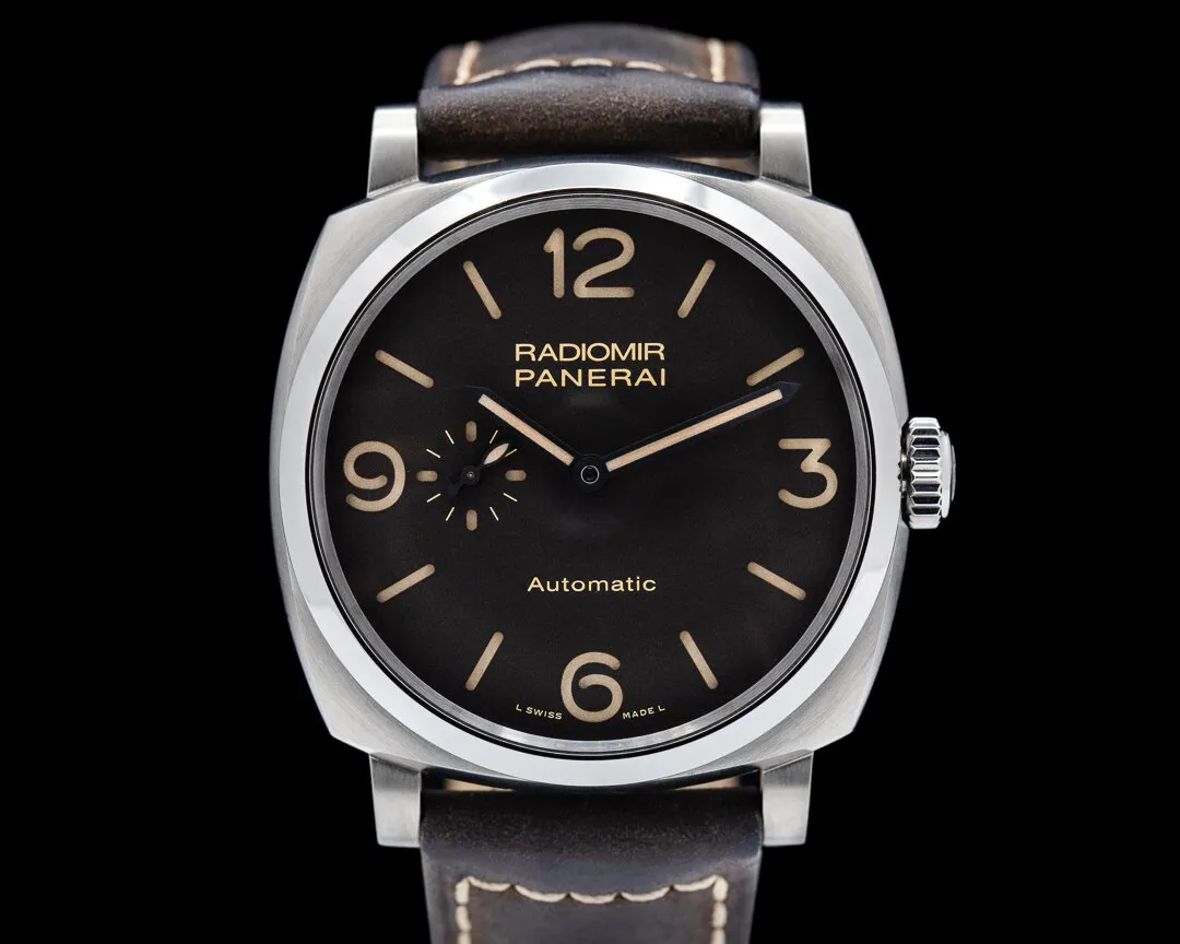 Panerai Radiomir 1940 3 Days Automatic PAM 00619 45mm Titanium Brown