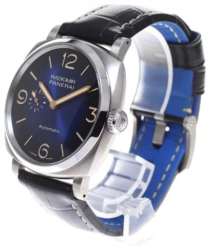 Panerai Radiomir 1940 PAM01078 45mm Titanium Blue 2