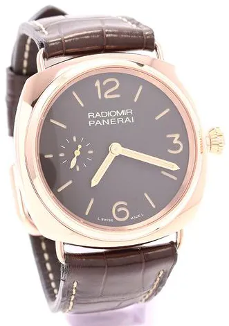 Panerai Radiomir PAM 00439 42mm Red gold Black 7