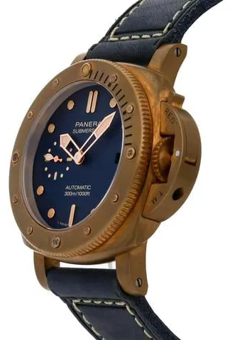 Panerai Submersible PAM01074 42mm Bronze Blue 1