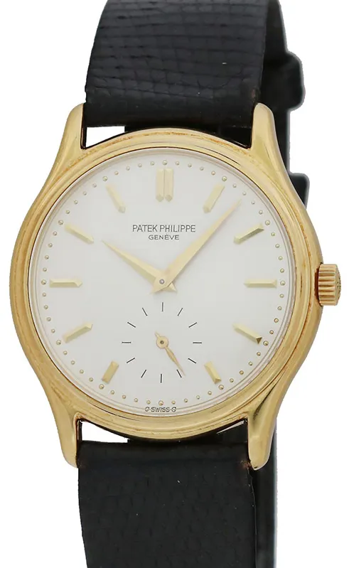 Patek Philippe Calatrava 3923J 32mm Yellow gold and 18k yellow gold Silver