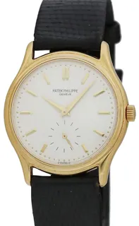 Patek Philippe Calatrava 3923J 18k yellow gold Silver