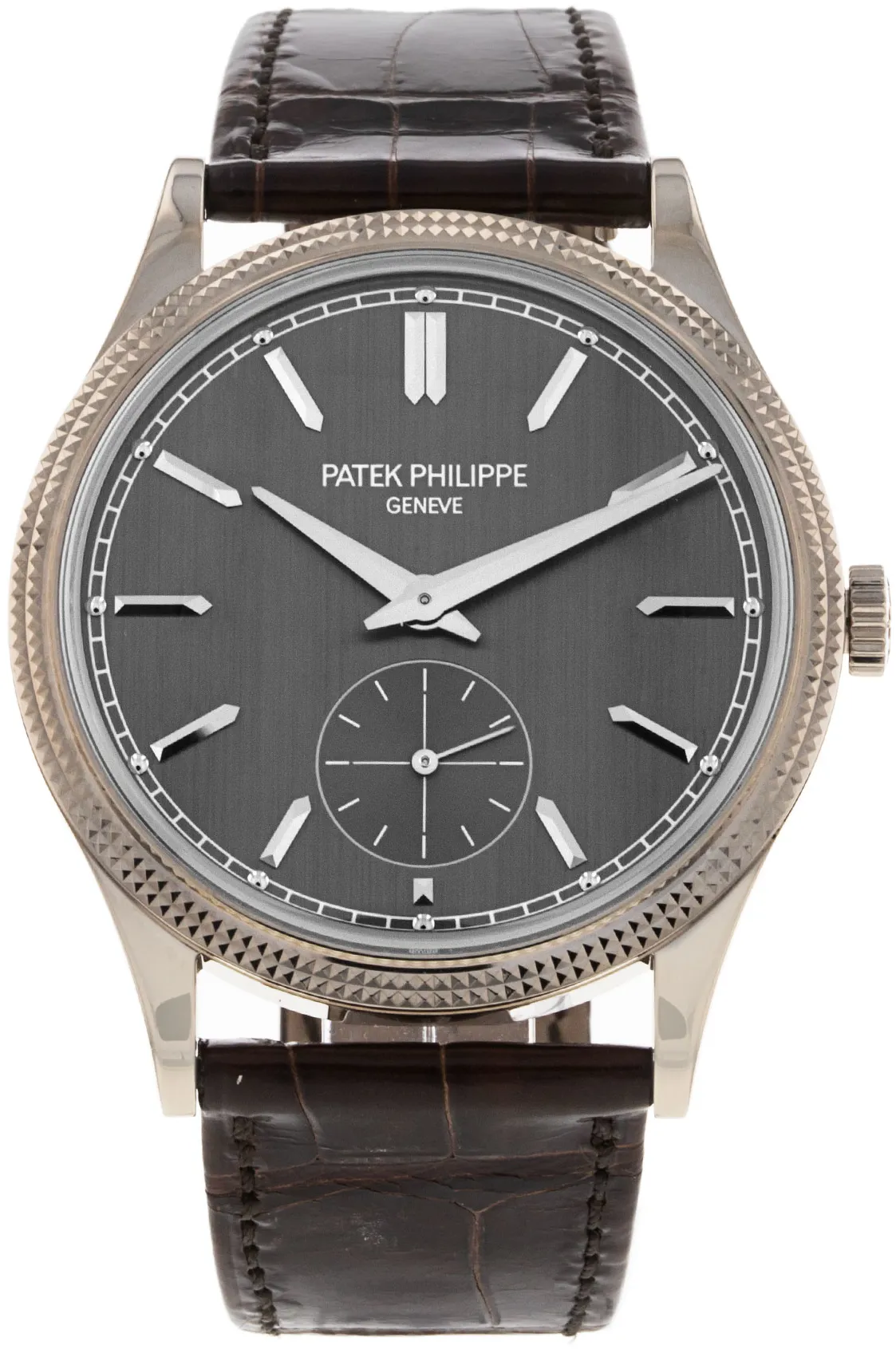 Patek Philippe Calatrava 6119G-001 39mm White gold •