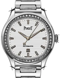 Piaget Polo G0A46019 Stainless steel White