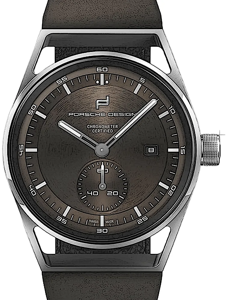 Porsche Design 1919 6023.3.11.003.07.2 42mm Titanium Brown