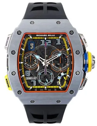 Richard Mille RM65-01 44.5mm Carbon fiber Skeletonized