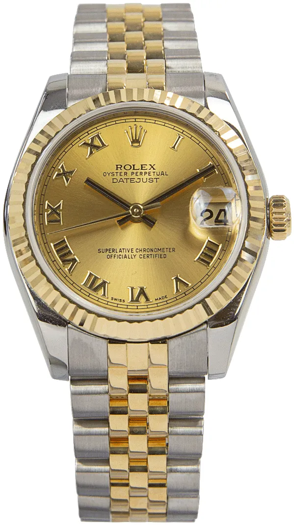 Rolex Datejust 31 178273 31mm Stainless steel Champagne