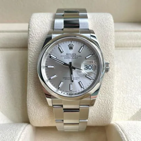 Rolex Datejust 36 126200 36mm Stainless steel Silver