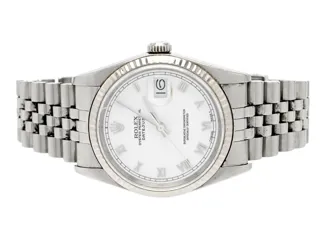 Rolex Datejust 36 16234 White gold and Stainless steel