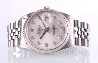 Rolex Datejust 36 16234 White gold and Stainless steel