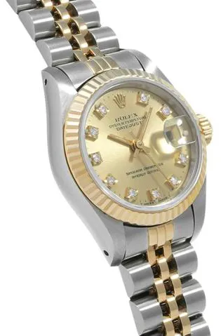 Rolex Datejust 69173G 26mm Yellow gold and stainless steel Champagne 3