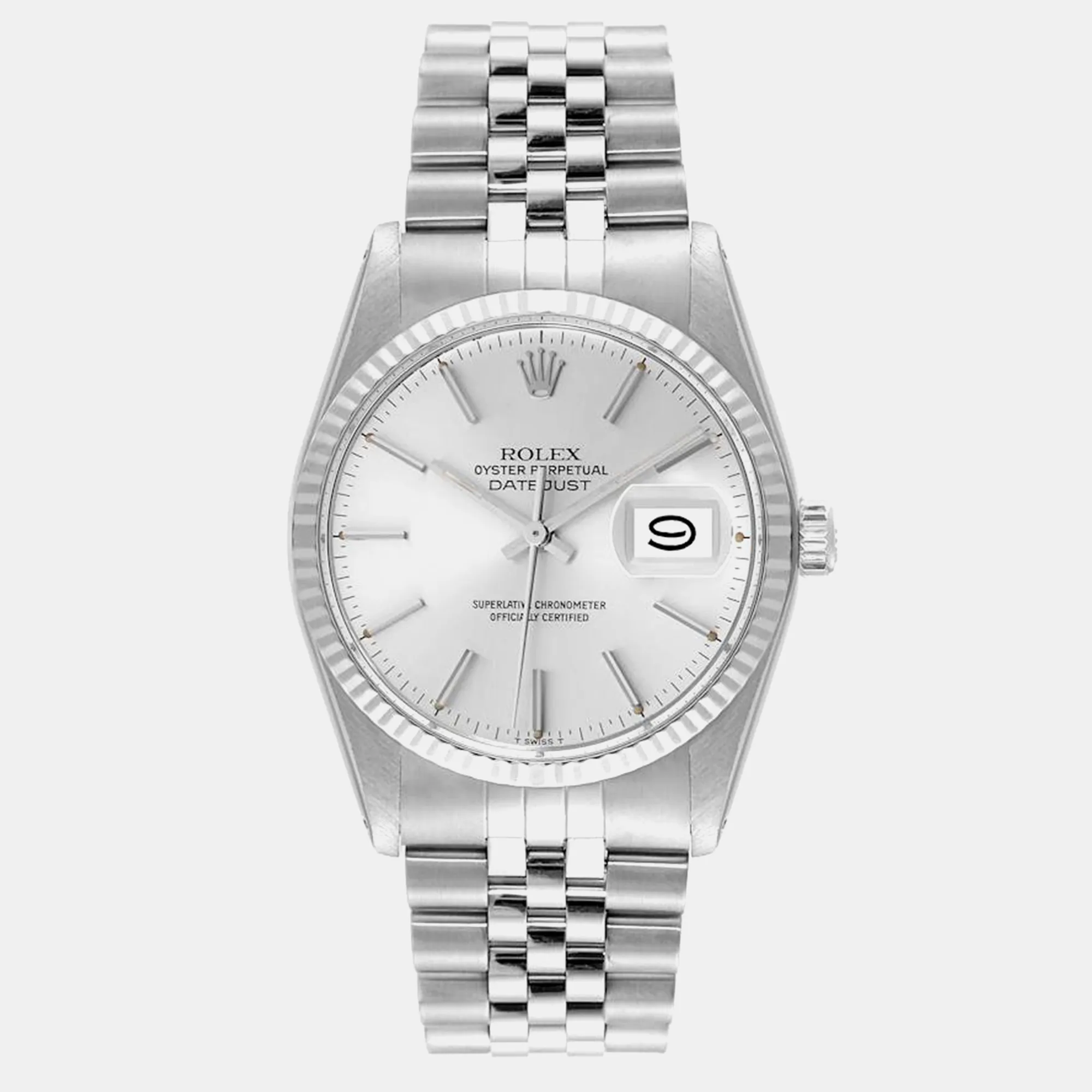 Rolex Datejust 36mm Stainless steel Silver