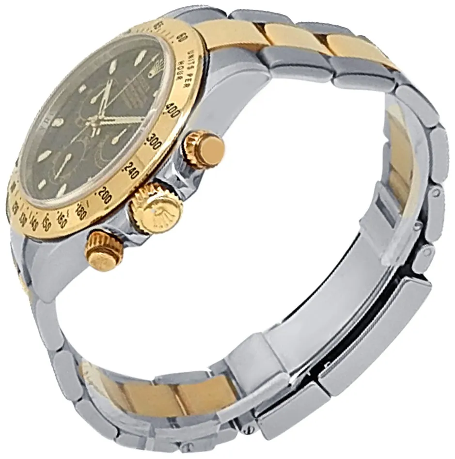 Rolex Daytona 116523 40mm Yellow gold and Stainless steel Black 1