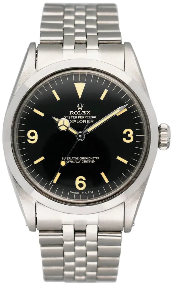 Rolex Explorer 1016 36mm Stainless steel Black