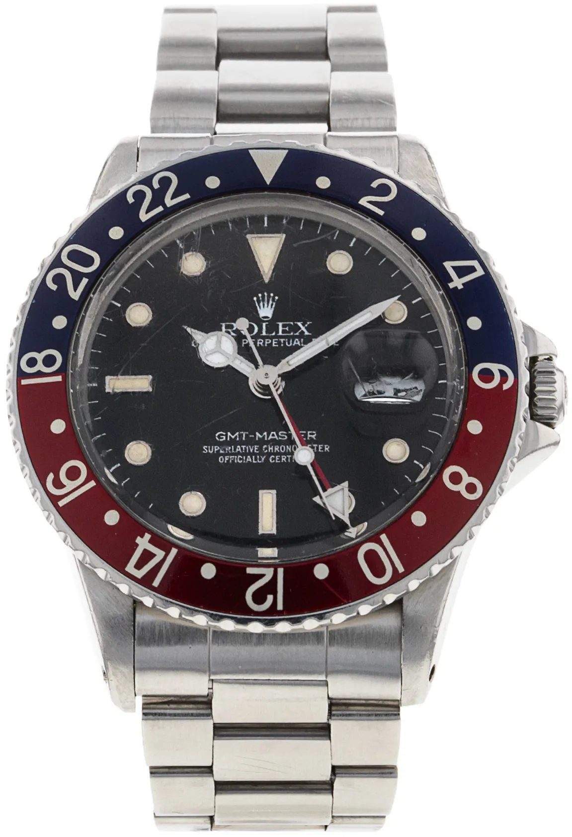 Rolex GMT-Master 16750 40mm Stainless steel Black