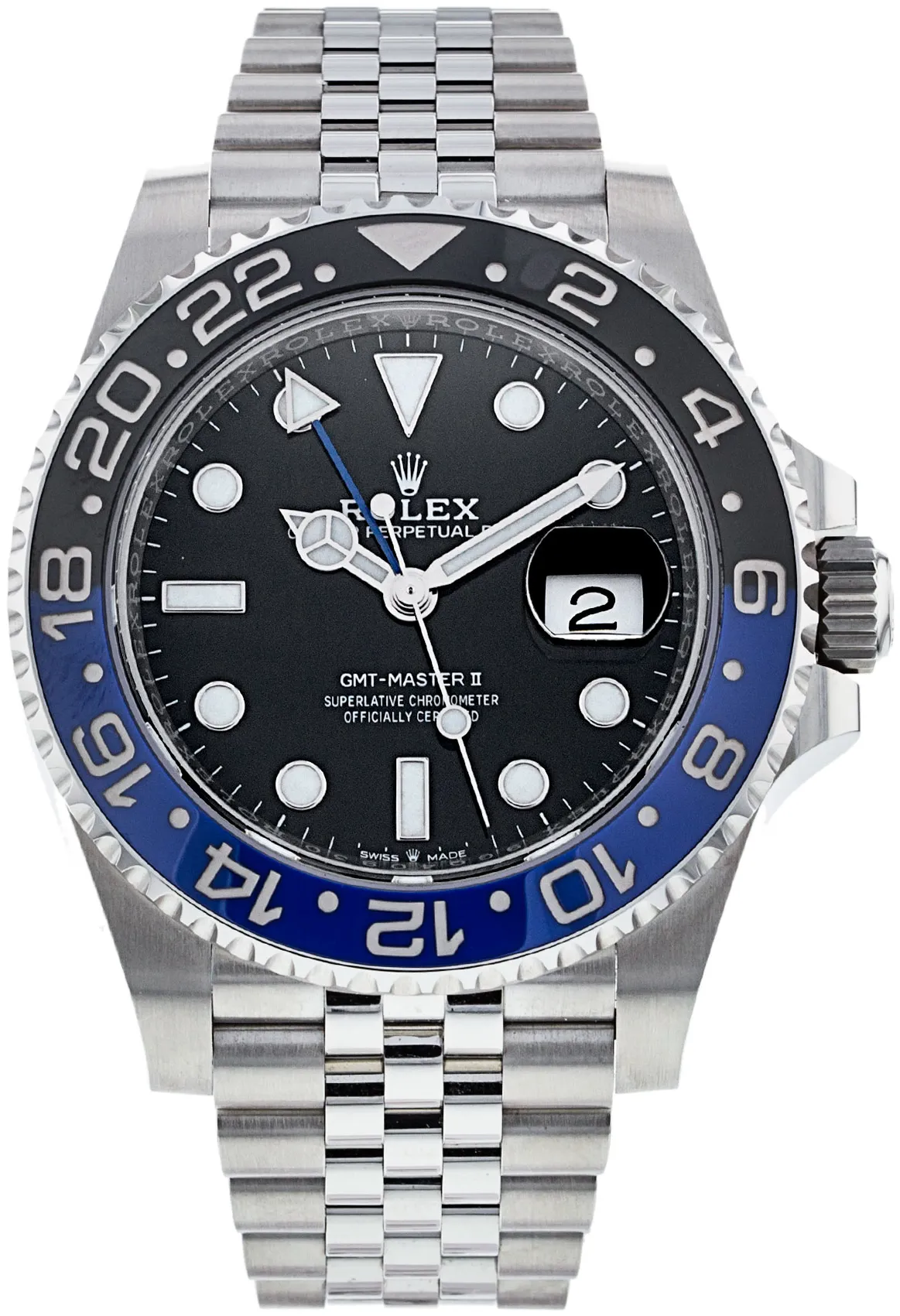 Rolex GMT-Master II 126710BLNR 40mm Stainless steel Black