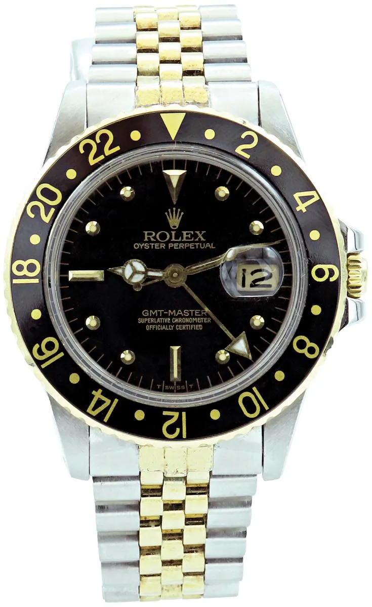 Rolex GMT-Master 16753 40mm Stainless steel Black