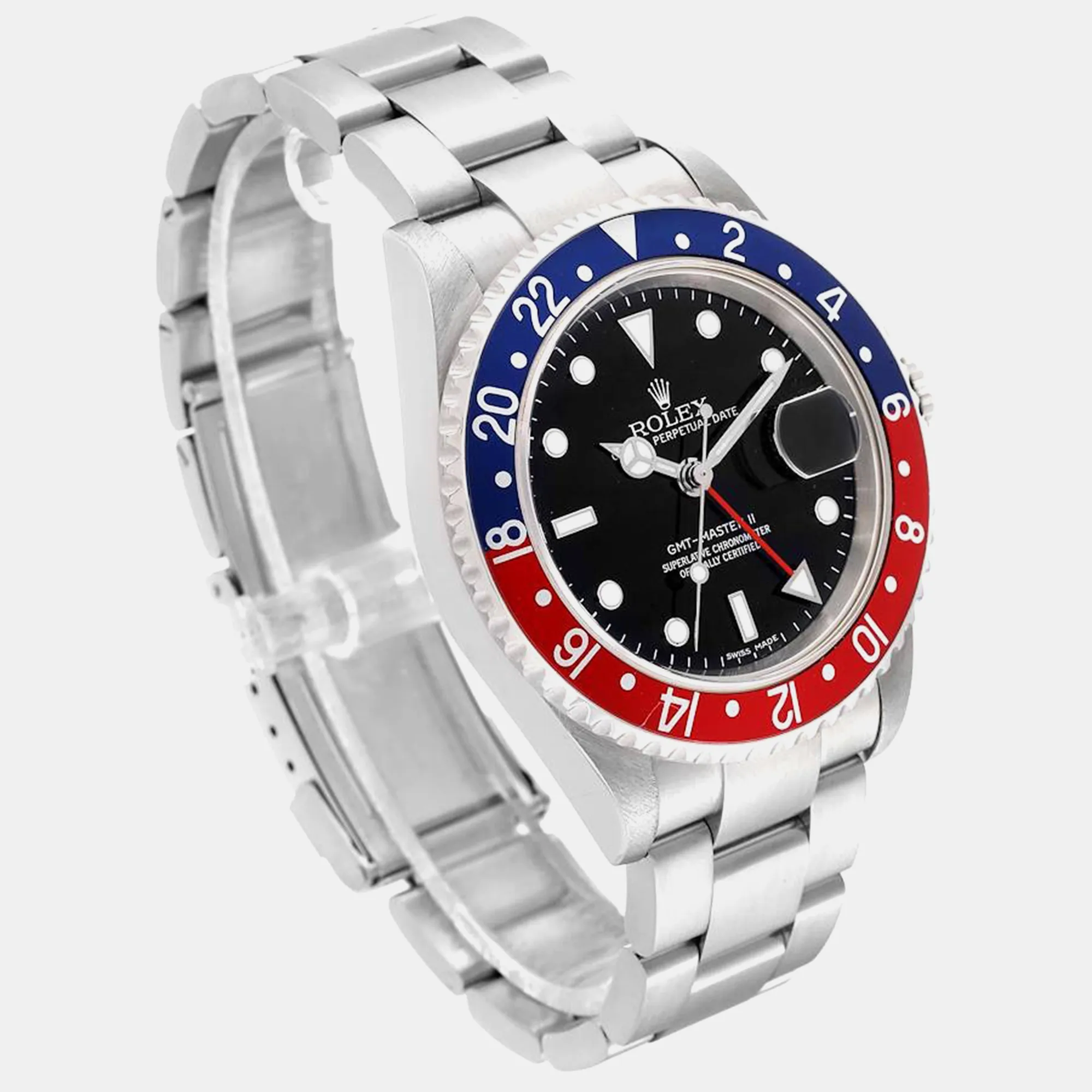 Rolex GMT-Master II 40mm Stainless steel Red 3