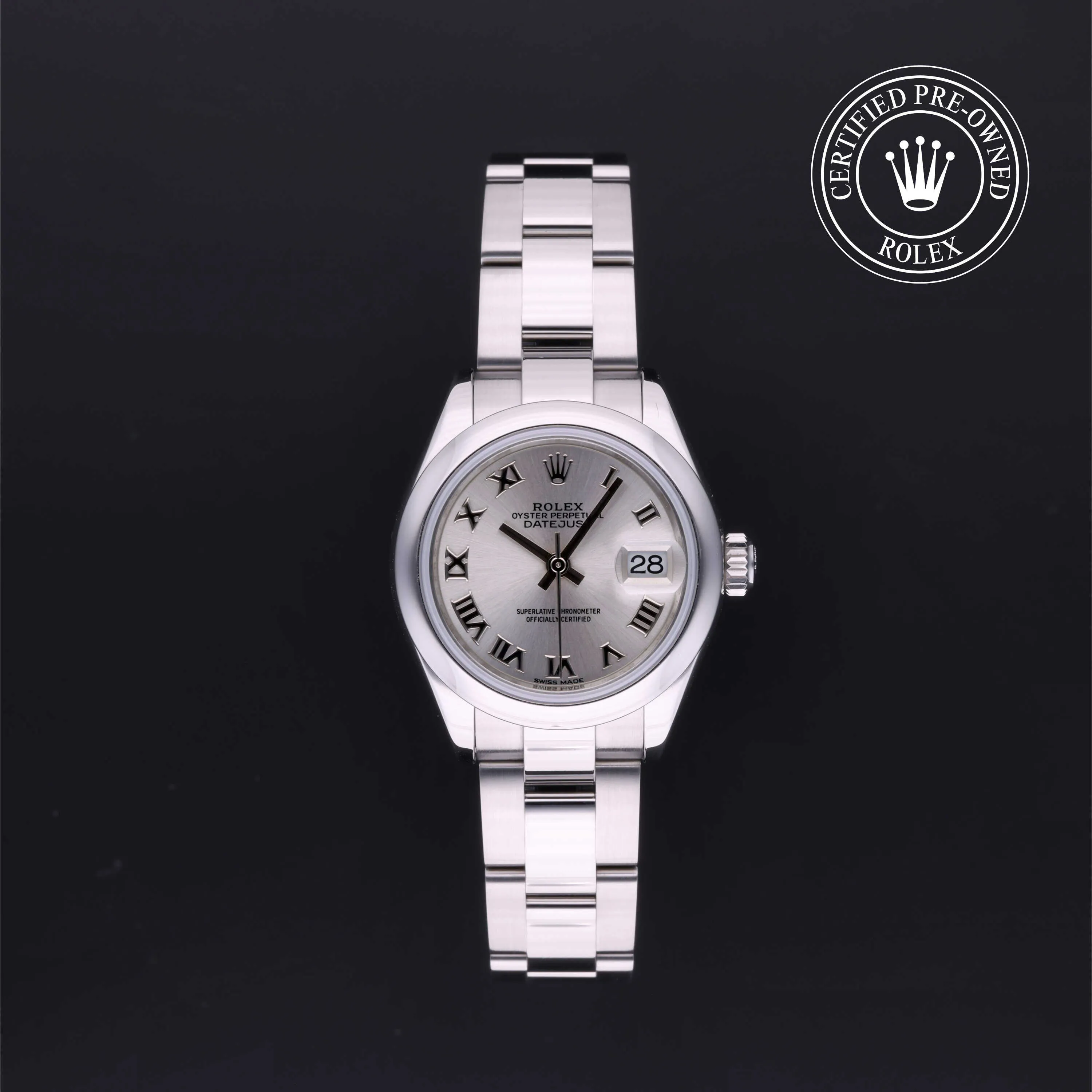 Rolex Lady-Datejust 279160 28mm Oystersteel Silver