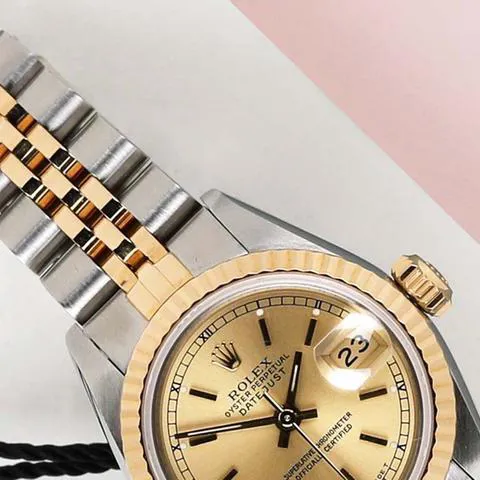 Rolex Lady-Datejust 69173 26mm Yellow gold and stainless steel Champagne 2