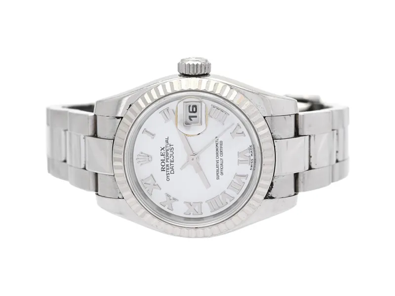 Rolex Lady-Datejust 179174 26mm White gold and Stainless steel Mother-of-pearl