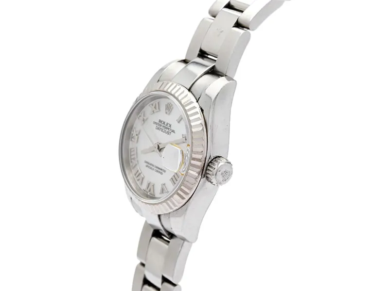 Rolex Lady-Datejust 179174 26mm White gold and Stainless steel Mother-of-pearl 1