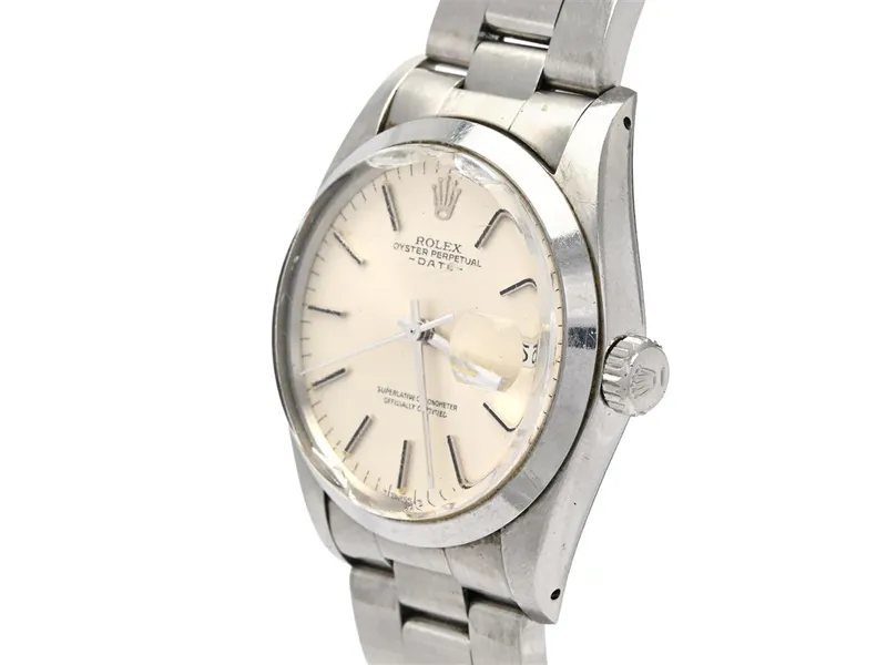 Rolex Oyster Perpetual Date 1500 34mm Stainless steel Silver 1