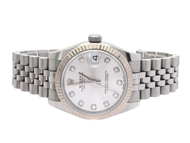 Rolex Datejust 31 178274-0018 31mm White gold and Stainless steel Silver