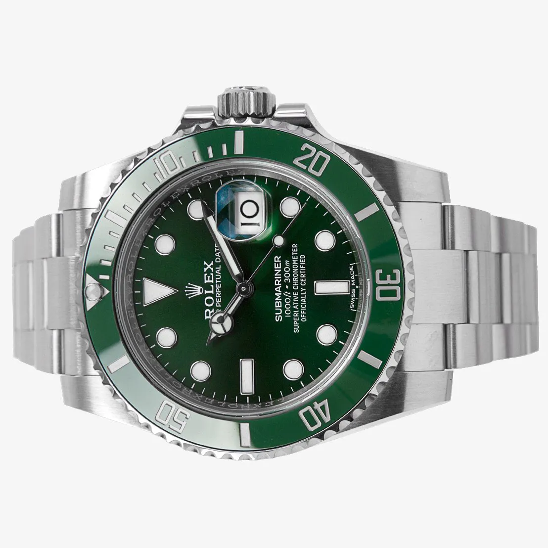 Rolex Submariner 116610LV 40mm Stainless steel Green 1