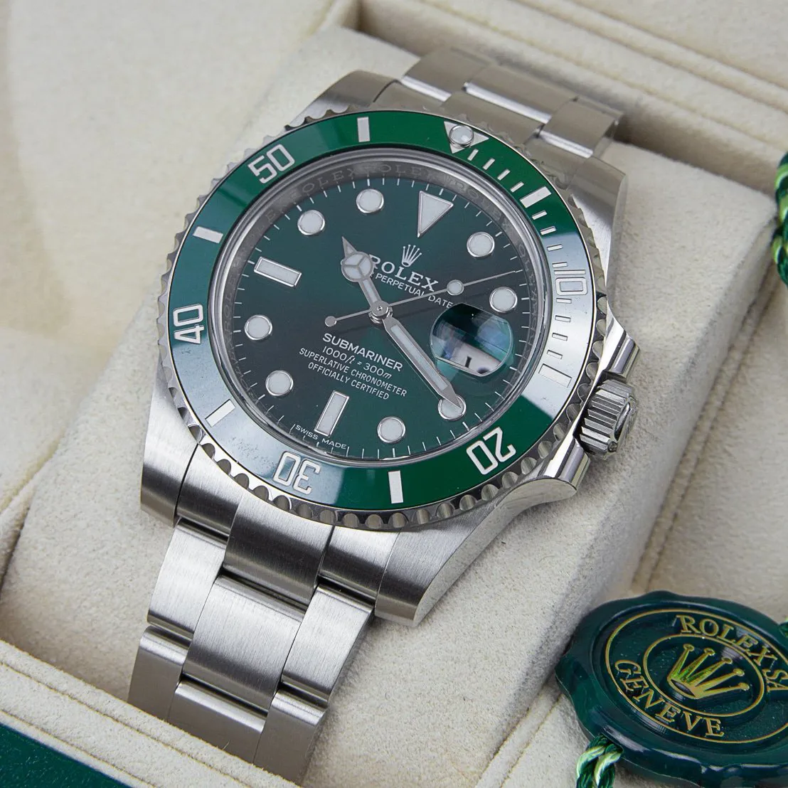 Rolex Submariner 116610LV 40mm Stainless steel Green 7